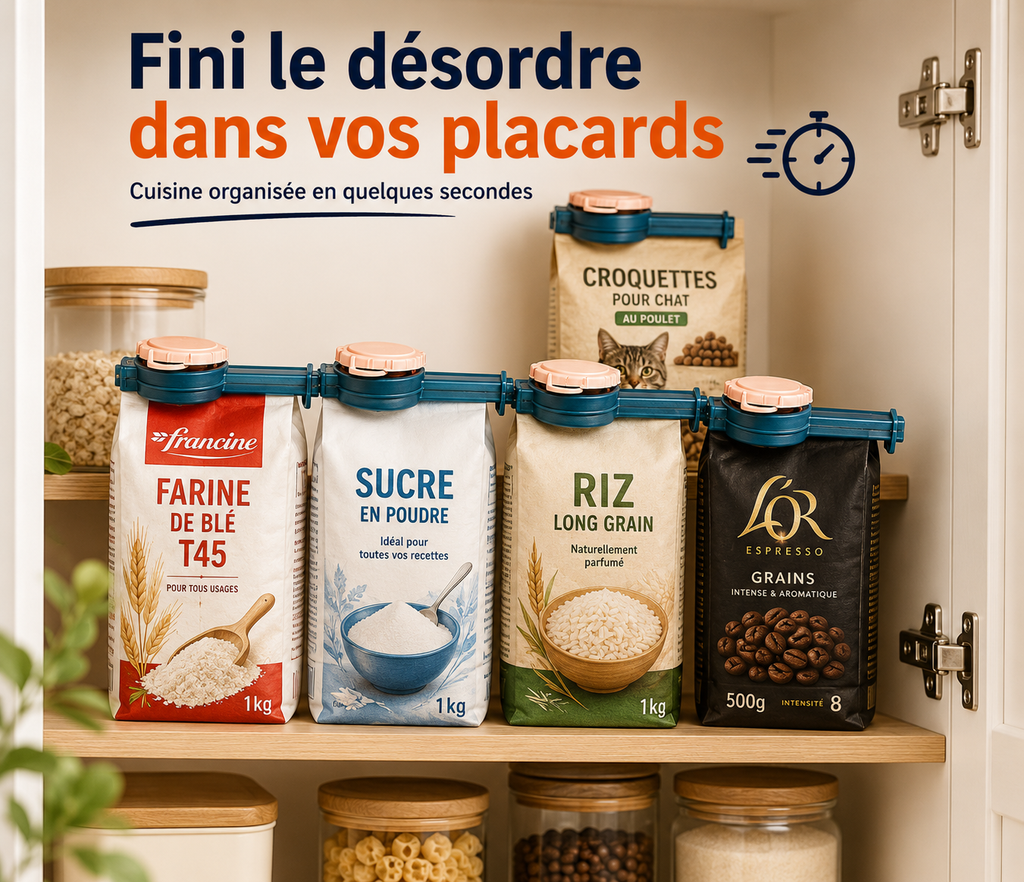 ClipVerse™ Premium — Pince Hermétique 5kg